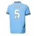 Manchester City John Stones #5 Domácí Dres 2024-25 Krátkým Rukávem